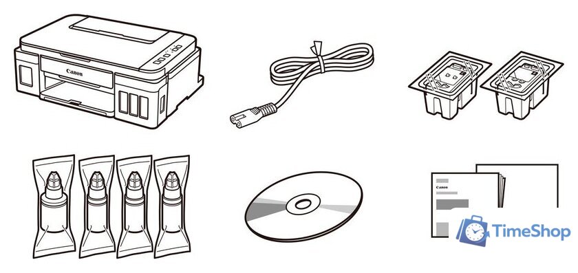 МФУ Canon PIXMA G3410 - Изображение №10 — Интернет-магазин Time-Shop