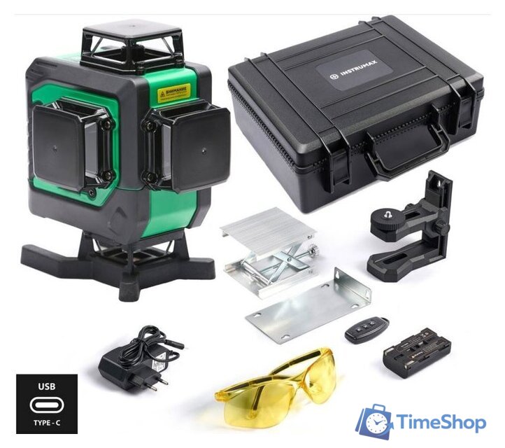 Лазерный нивелир Instrumax GL 4-360 Master Set - Изображение №1 — Интернет-магазин Time-Shop