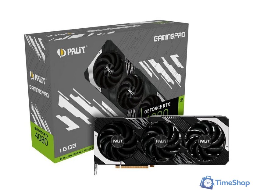 Видеокарта Palit GeForce RTX 4080 GamingPro NED4080019T2-1032A - Изображение №9 — Интернет-магазин Time-Shop