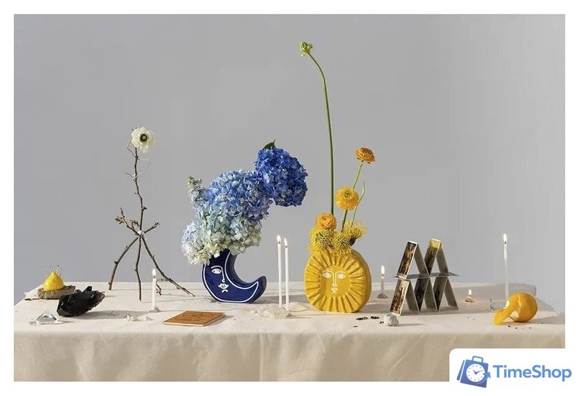 Ваза Doiy Sun DYVASUNYE (желтый) - Изображение №4 — Интернет-магазин Time-Shop