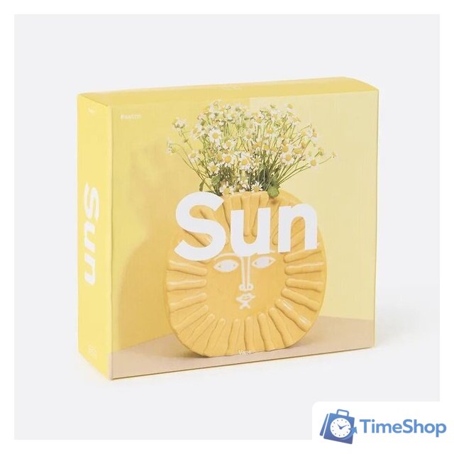 Ваза Doiy Sun DYVASUNYE (желтый) - Изображение №5 — Интернет-магазин Time-Shop