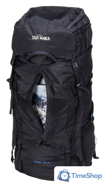 Туристический рюкзак Tatonka Yukon 70+10 (black) - Изображение №7 — Интернет-магазин Time-Shop