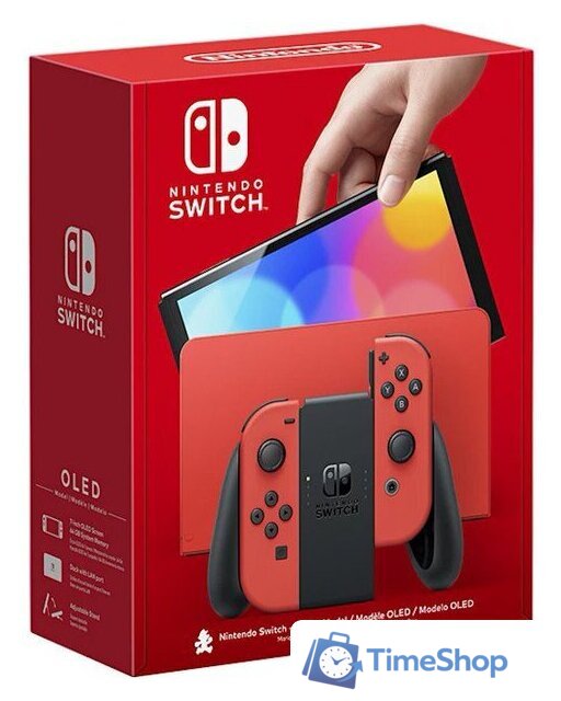 Игровая приставка Nintendo Switch OLED (Mario Red Edition) - Изображение №1 — Интернет-магазин Time-Shop