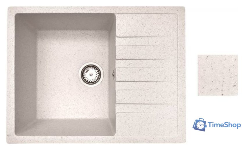 Кухонная мойка AV Engineering Best AV650500BSNA (песочный) - Изображение №2 — Интернет-магазин Time-Shop