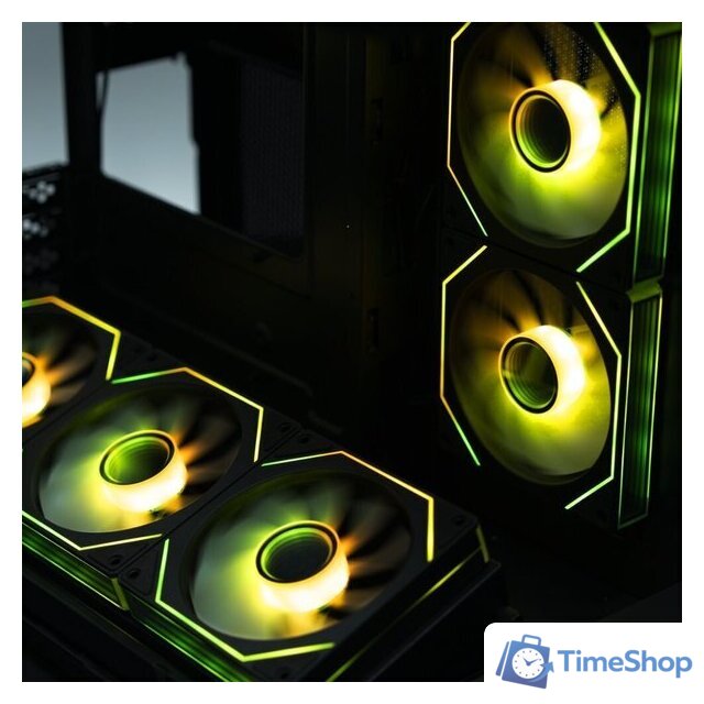 Корпус XASTRA QR600M 6ARGB C10-UC (черный) - Изображение №8 — Интернет-магазин Time-Shop