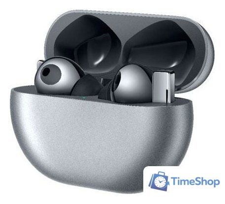 Наушники Huawei FreeBuds Pro (мерцающий серебристый, международная версия) - Изображение №6 — Интернет-магазин Time-Shop
