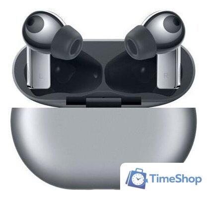 Наушники Huawei FreeBuds Pro (мерцающий серебристый, международная версия) - Изображение №2 — Интернет-магазин Time-Shop