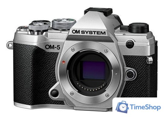 Беззеркальный фотоаппарат Olympus OM-5 Body (серебристый) - Изображение №3 — Интернет-магазин Time-Shop