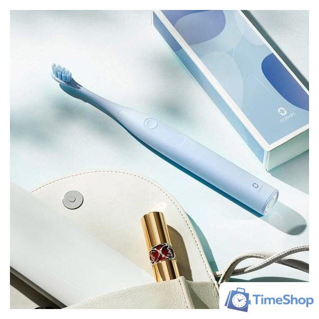 Электрическая зубная щетка Oclean F1 Sonic (темно-синий) - Изображение №5 — Интернет-магазин Time-Shop