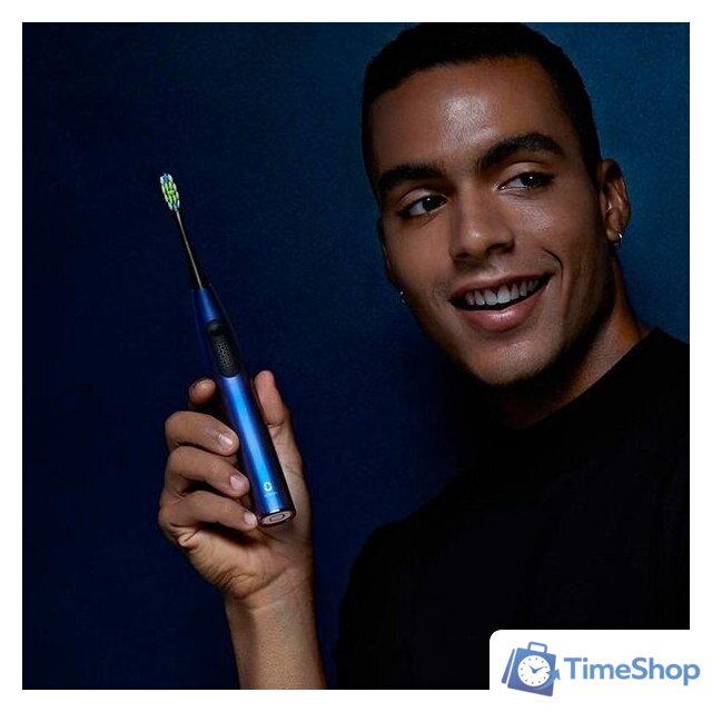 Электрическая зубная щетка Oclean F1 Sonic (темно-синий) - Изображение №3 — Интернет-магазин Time-Shop