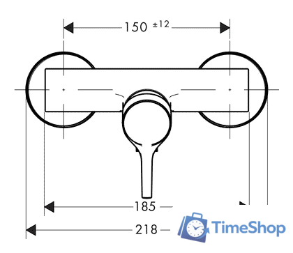 Смеситель Hansgrohe Talis S 72600000 - Изображение №3 — Интернет-магазин Time-Shop