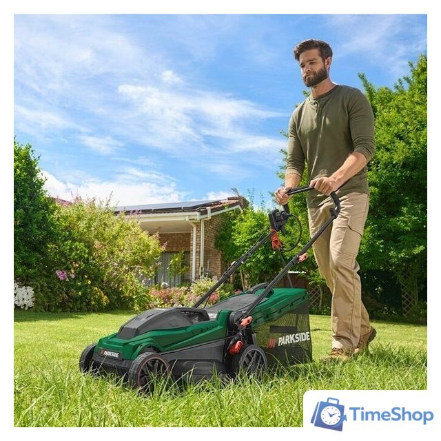 Газонокосилка PARKSIDE PERM 1500 A1 - Изображение №7 — Интернет-магазин Time-Shop