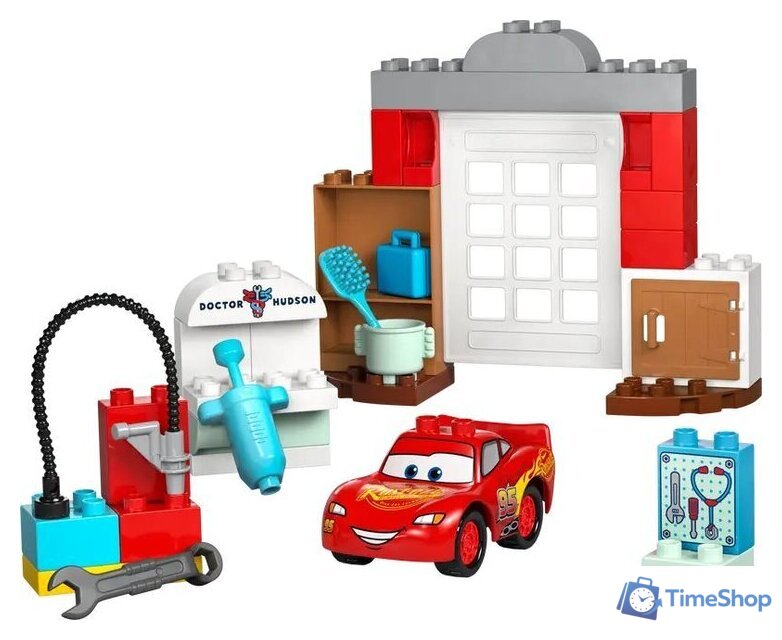 Конструктор LEGO Duplo Визит МакКвина в гараж Дока 10456 - Изображение №2 — Интернет-магазин Time-Shop