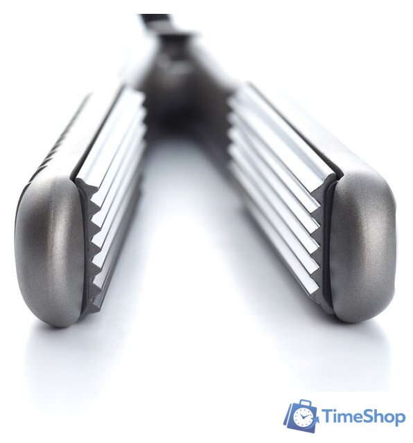 Щипцы-гофре Dewal Beauty Dark Charm HI2070W (серый) - Изображение №4 — Интернет-магазин Time-Shop