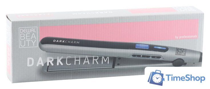 Щипцы-гофре Dewal Beauty Dark Charm HI2070W (серый) - Изображение №6 — Интернет-магазин Time-Shop