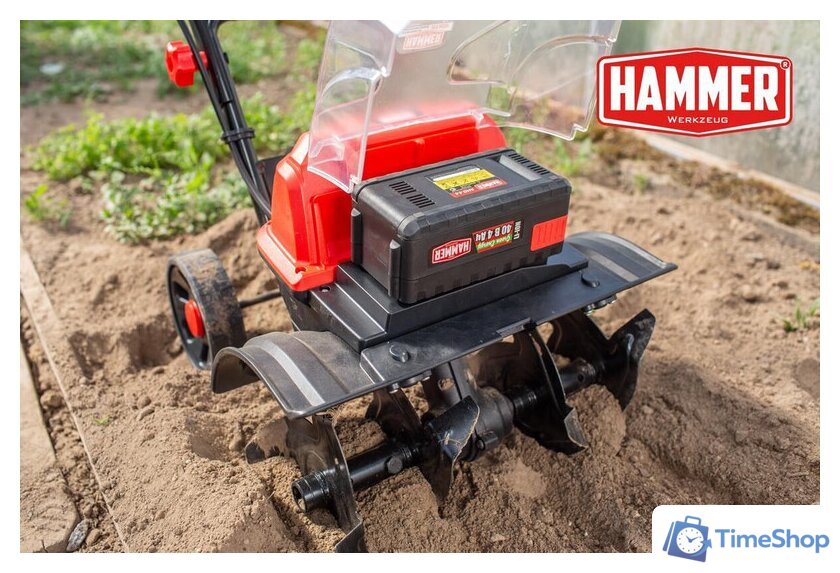 Мотокультиватор аккумуляторный Hammer RT40V (без АКБ) - Изображение №10 — Интернет-магазин Time-Shop