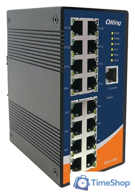 Управляемый коммутатор 2-го уровня ORing IES-3160 - Изображение №1 — Интернет-магазин Time-Shop