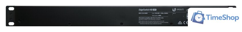 Управляемый коммутатор 3-го уровня Ubiquiti EdgeSwitch 48 500W [ES-48-500W] - Изображение №2 — Интернет-магазин Time-Shop