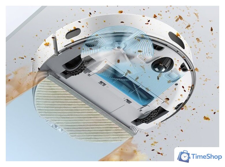 Робот-пылесос Viomi V3 Max V-RVCLM27A (белый) - Изображение №5 — Интернет-магазин Time-Shop