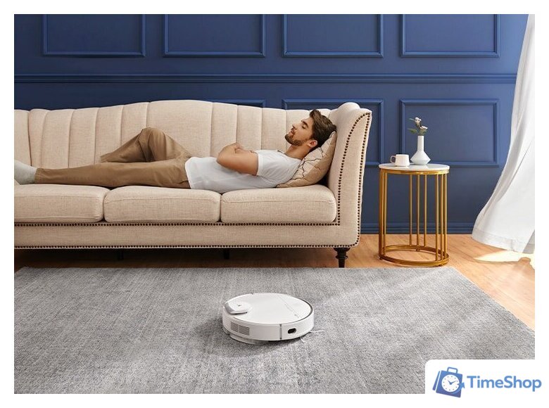 Робот-пылесос Viomi V3 Max V-RVCLM27A (белый) - Изображение №8 — Интернет-магазин Time-Shop