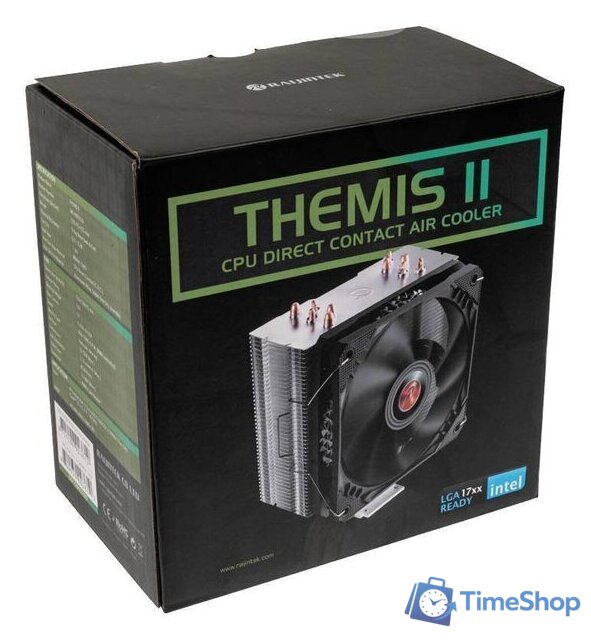 Кулер для процессора Raijintek Themis II 0R10B00220 - Изображение №2 — Интернет-магазин Time-Shop