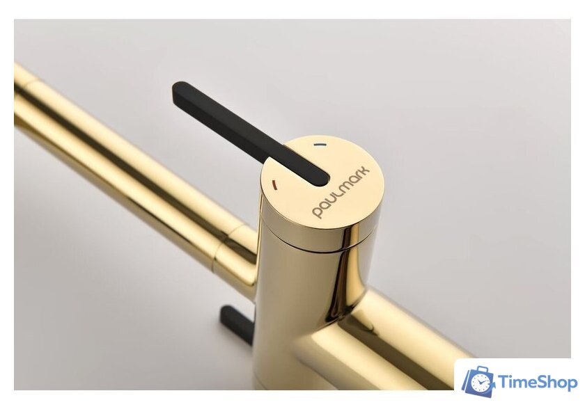 Смеситель Paulmark Gravity Gr213188-G - Изображение №9 — Интернет-магазин Time-Shop