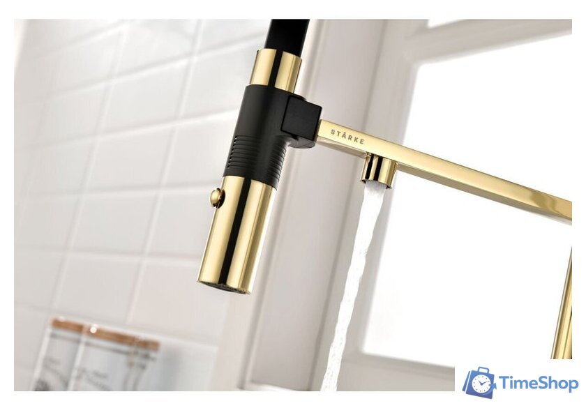 Смеситель Paulmark Gravity Gr213188-G - Изображение №8 — Интернет-магазин Time-Shop