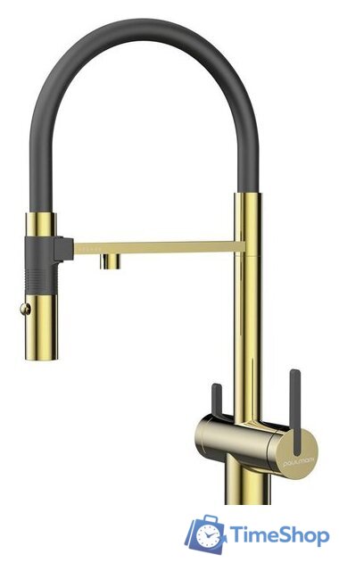 Смеситель Paulmark Gravity Gr213188-G - Изображение №1 — Интернет-магазин Time-Shop