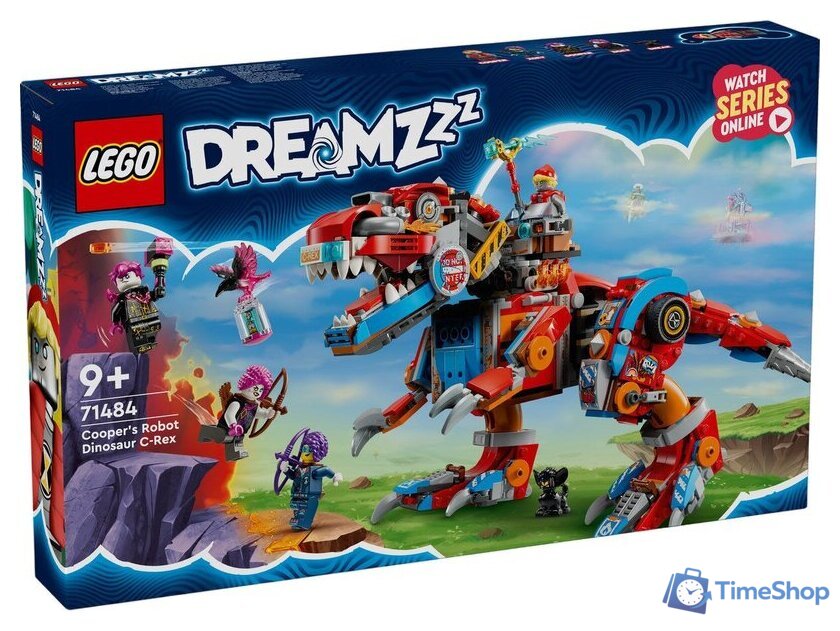 Конструктор LEGO DREAMZzz 71484 Робот-динозавр Купера C-Rex - Изображение №1 — Интернет-магазин Time-Shop