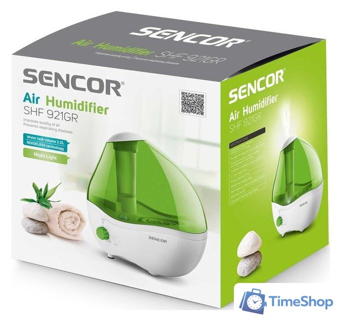 Увлажнитель воздуха Sencor SHF 921GR - Изображение №7 — Интернет-магазин Time-Shop
