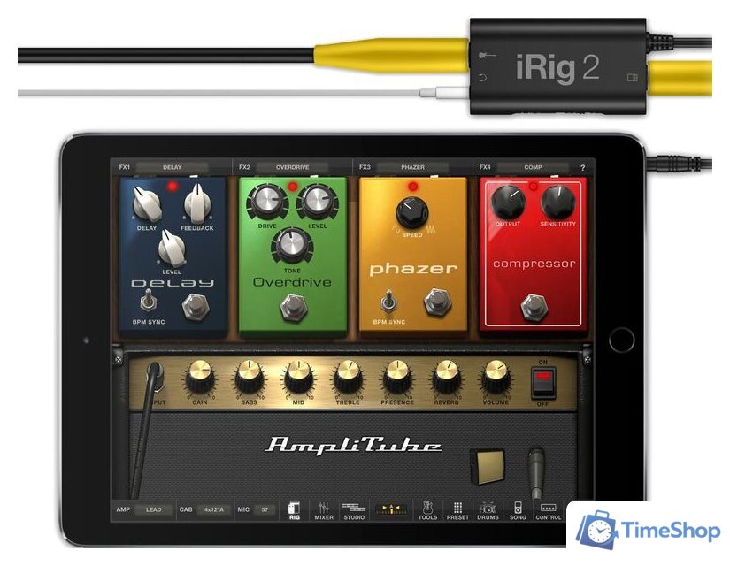 Аудиоинтерфейс IK Multimedia iRig 2 - Изображение №16 — Интернет-магазин Time-Shop