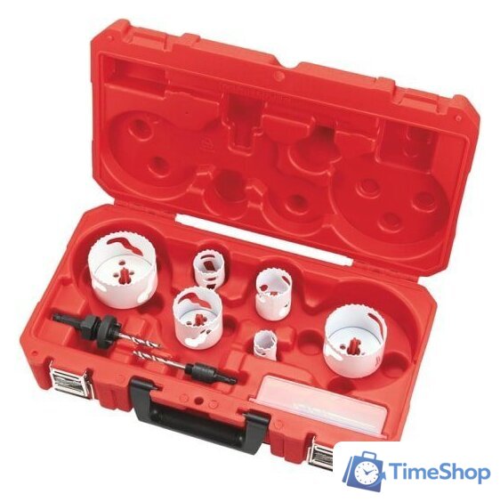 Набор коронок Milwaukee Hole Dozer 49224201 (10шт) - Изображение №1 — Интернет-магазин Time-Shop