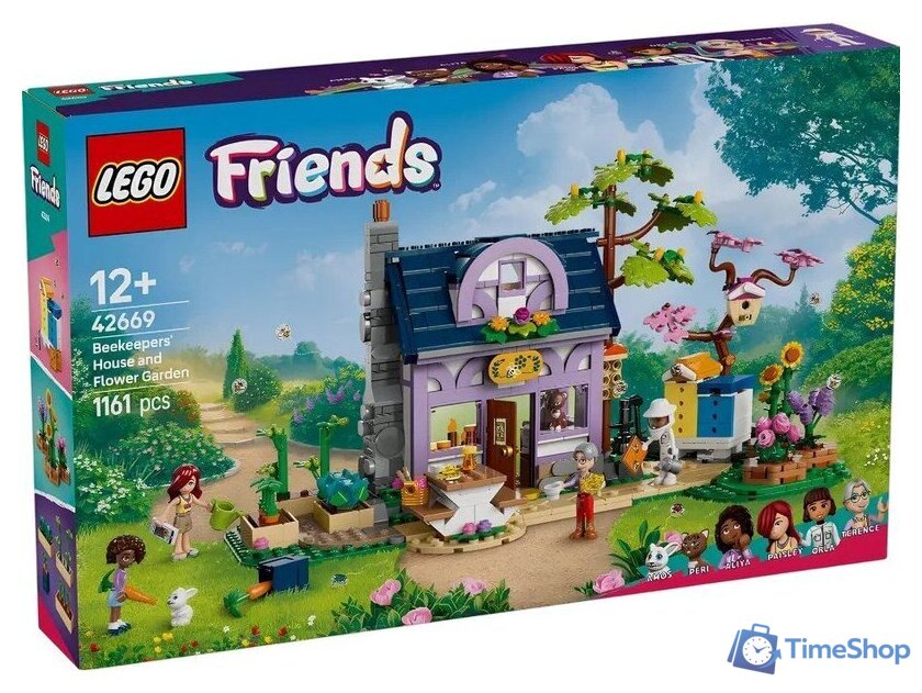 Конструктор LEGO Friends 42669 Дом пчеловода и цветник - Изображение №1 — Интернет-магазин Time-Shop