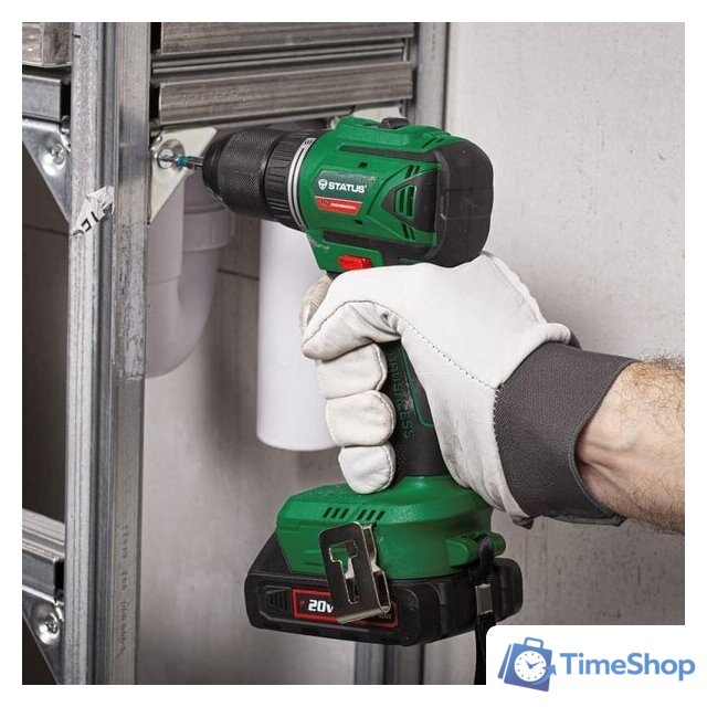 Дрель-шуруповерт Status CBL 20-2Li 07126101 (с 2-мя АКБ, кейс) - Изображение №6 — Интернет-магазин Time-Shop