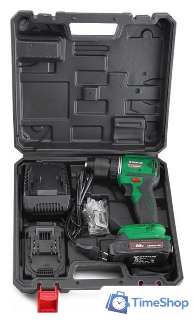 Дрель-шуруповерт Status CBL 20-2Li 07126101 (с 2-мя АКБ, кейс) - Изображение №4 — Интернет-магазин Time-Shop