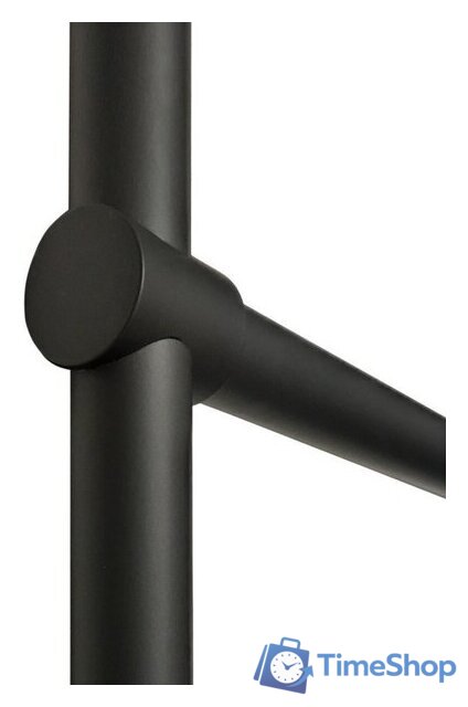 Полотенцесушитель Fincopper FCL 90x50 Ral 9005 (нижнее подключение, черный) - Изображение №2 — Интернет-магазин Time-Shop