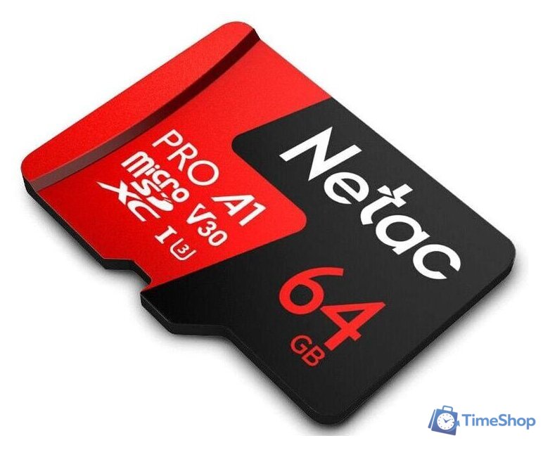 Карта памяти Netac P500 Extreme Pro 64GB NT02P500PRO-064G-S - Изображение №3 — Интернет-магазин Time-Shop