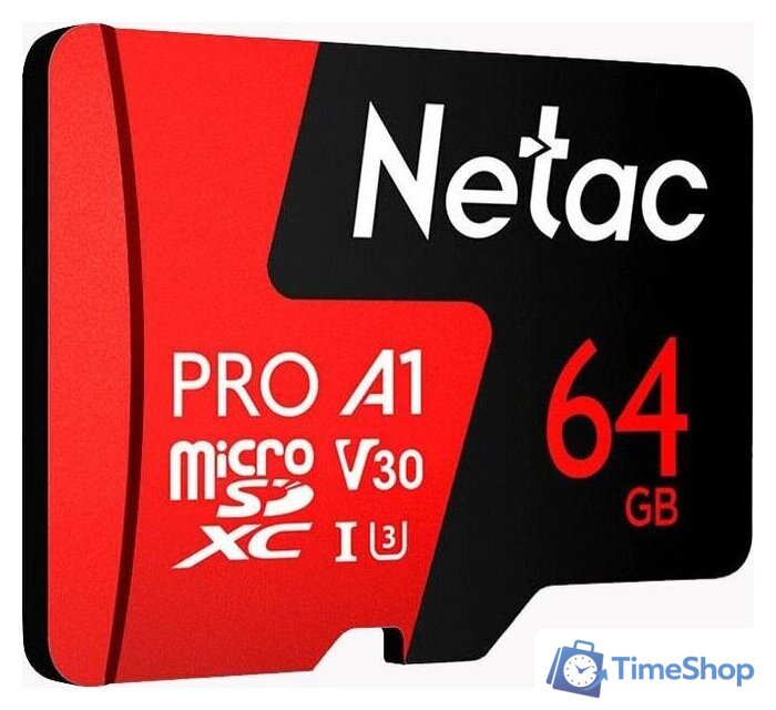 Карта памяти Netac P500 Extreme Pro 64GB NT02P500PRO-064G-S - Изображение №2 — Интернет-магазин Time-Shop