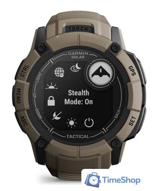 Умные часы Garmin Instinct 2x Solar Tactical Edition (светло-коричневый) - Изображение №7 — Интернет-магазин Time-Shop