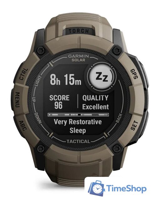Умные часы Garmin Instinct 2x Solar Tactical Edition (светло-коричневый) - Изображение №10 — Интернет-магазин Time-Shop