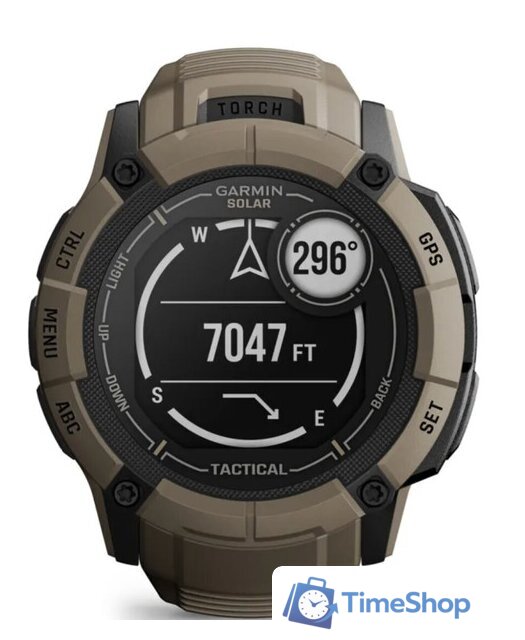 Умные часы Garmin Instinct 2x Solar Tactical Edition (светло-коричневый) - Изображение №11 — Интернет-магазин Time-Shop