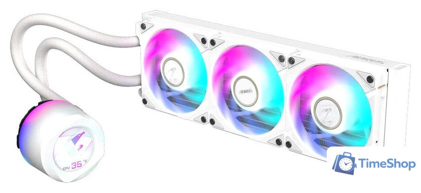 Система жидкостного охлаждения для процессора Gigabyte Aorus Waterforce X II 360 Ice - Изображение №1 — Интернет-магазин Time-Shop