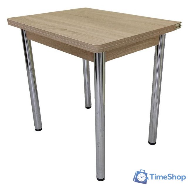 Кухонный стол СВД Юнио 80x60-120 012.Д2.Х (дуб сонома) - Изображение №1 — Интернет-магазин Time-Shop