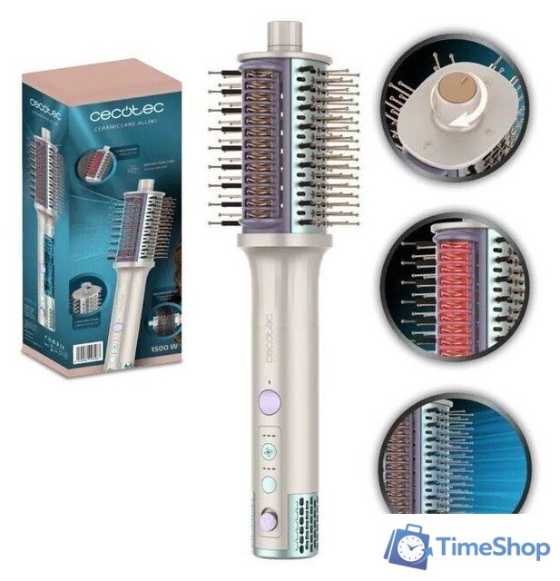 Фен-щетка Cecotec CeramicCare All in 1 728 - Изображение №3 — Интернет-магазин Time-Shop