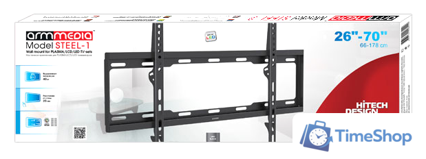 Кронштейн для телевизора Arm Media Steel-1 - Изображение №3 — Интернет-магазин Time-Shop