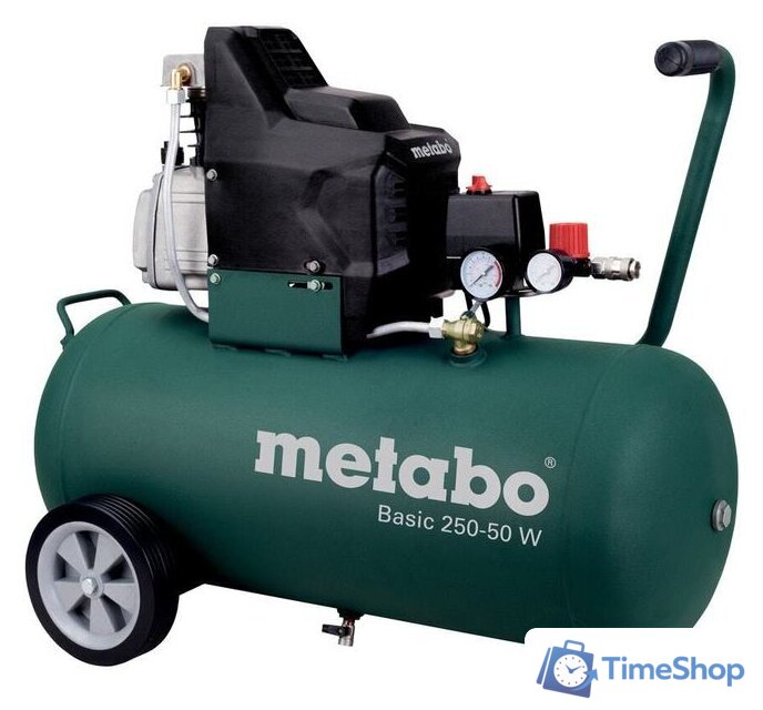 Компрессор Metabo Basic 250-50 W 601534000 - Изображение №1 — Интернет-магазин Time-Shop