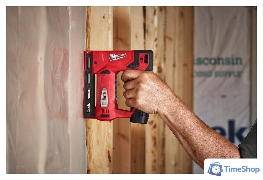 Степлер Milwaukee M12 BST-202X 4933459635 (с 2-мя АКБ) - Изображение №5 — Интернет-магазин Time-Shop