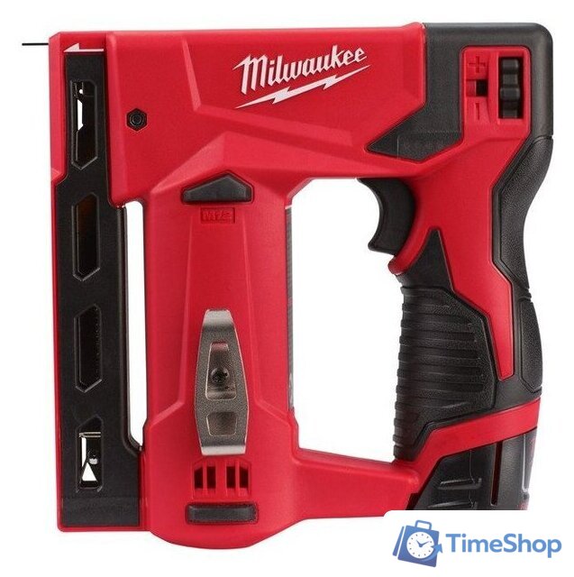 Степлер Milwaukee M12 BST-202X 4933459635 (с 2-мя АКБ) - Изображение №1 — Интернет-магазин Time-Shop