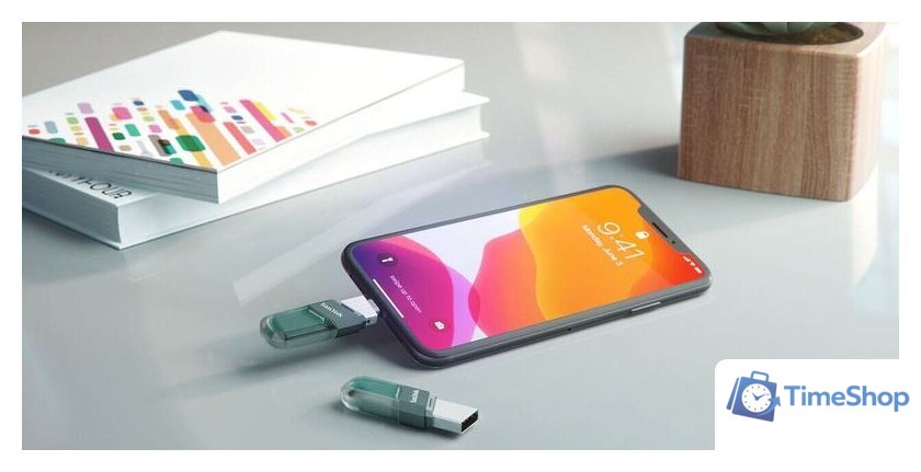 USB Flash SanDisk iXpand Flip 64GB - Изображение №10 — Интернет-магазин Time-Shop