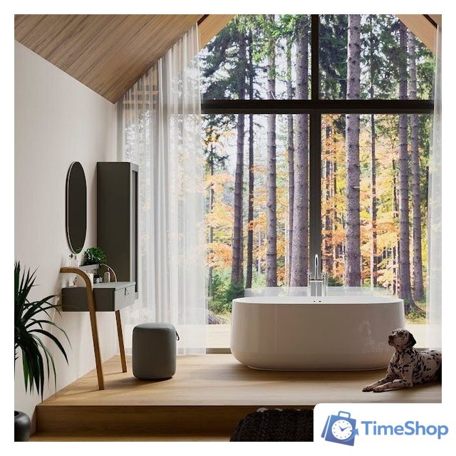  Lauter Тумба под умывальник Estel 70 (серо-зеленый п/мат) - Изображение №3 — Интернет-магазин Time-Shop